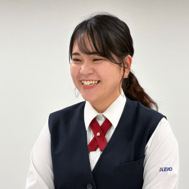 二宮さん、取材中の様子